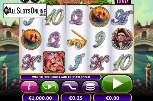 Reel Screen. Venetian Rose Mini from NextGen