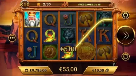 Viking's Quest slot screenshot 4