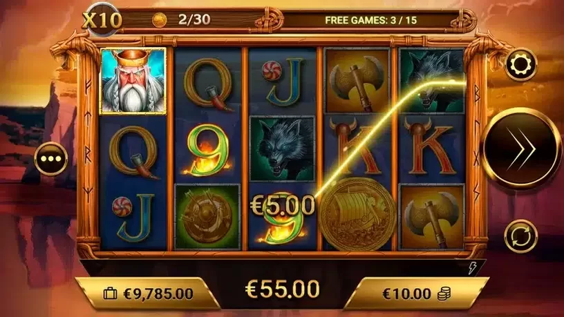 Viking's Quest slot screenshot 4