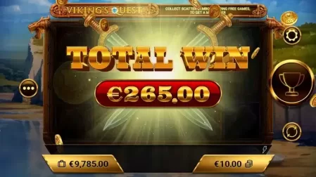 Viking's Quest slot screenshot 6