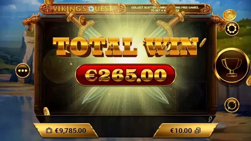 Viking's Quest slot screenshot 6
