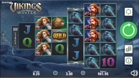 Vikings Winter slot screenshot 1