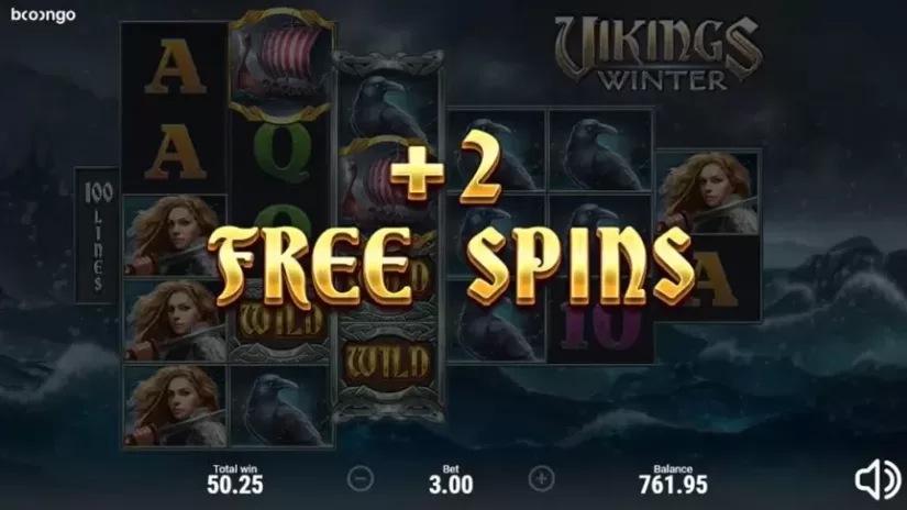 Vikings Winter slot screenshot 5