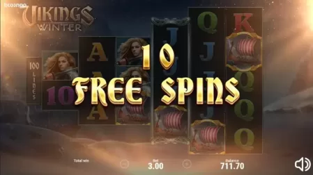 Vikings Winter slot screenshot 3