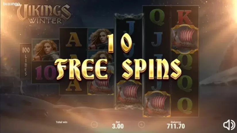 Vikings Winter slot screenshot 3