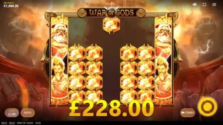 War of Gods slot screenshot 3