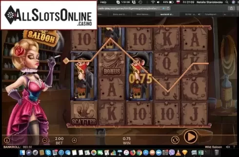 Play screen win. Wild Saloon (888 Gaming) from 888 Gaming