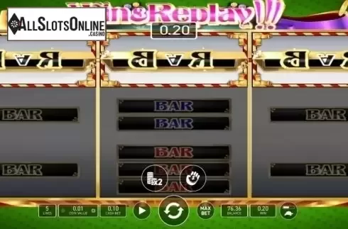 Win Screen. Win And Replay from Wazdan