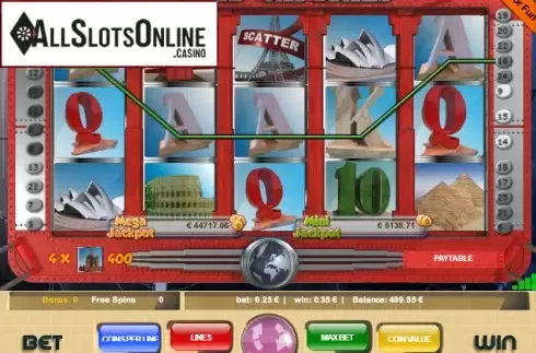 Screen4. World Capitals from Portomaso Gaming