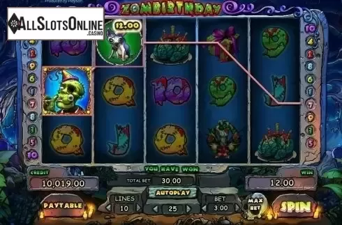Screen 7. Zombirthday from Playson