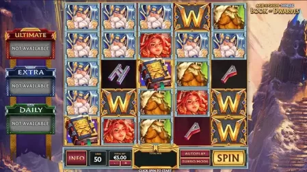 Age of the Gods Norse Book of Dwarfs slot screenshot 2