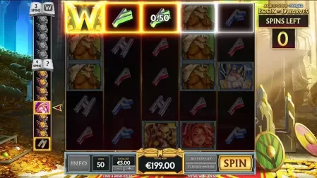 Age of the Gods Norse Book of Dwarfs slot screenshot 5
