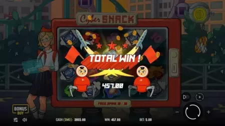 Cyber Snack slot screenshot 5