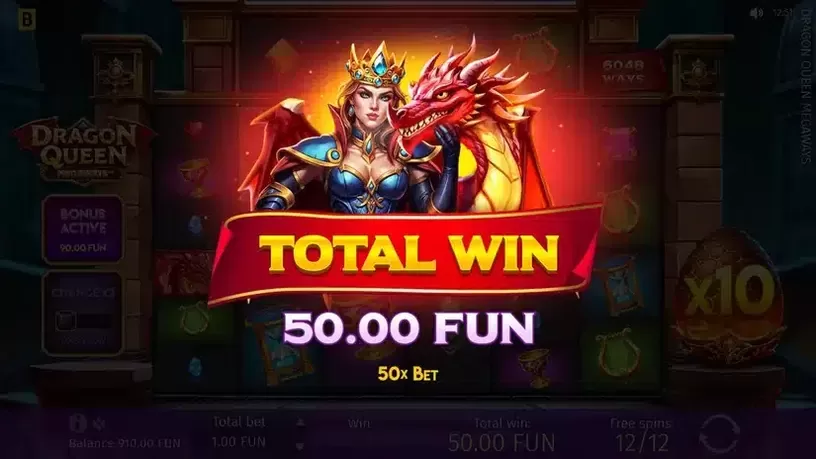 Dragon Queen MEGAWAYS slot screenshot 5