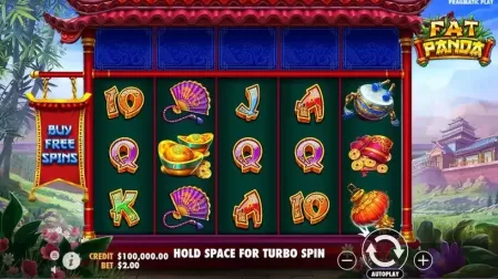 Fat Panda slot screenshot 1