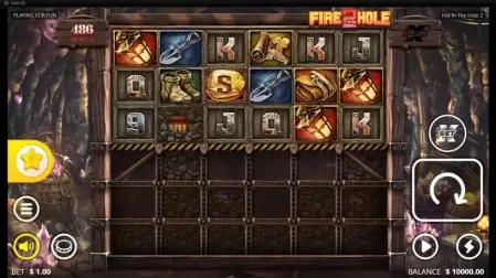 Fire in the Hole 2 slot screenshot 1