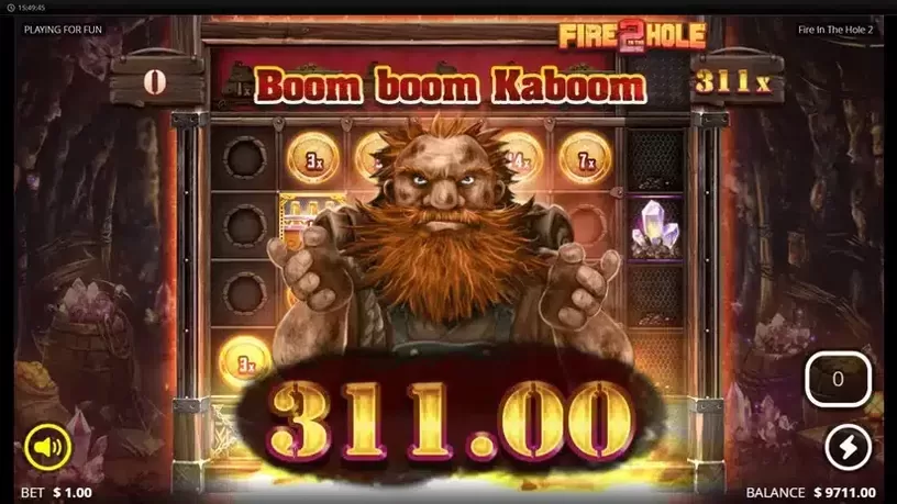 Fire in the Hole 2 slot screenshot 7