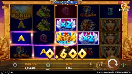 Golden Queen slot screenshot 5