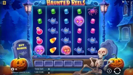Haunted Reels slot screenshot 1