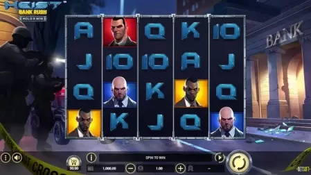 Heist: Bank Rush Hold & Win slot screenshot 1