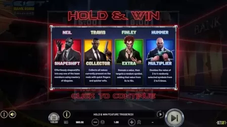 Heist: Bank Rush Hold & Win slot screenshot 3