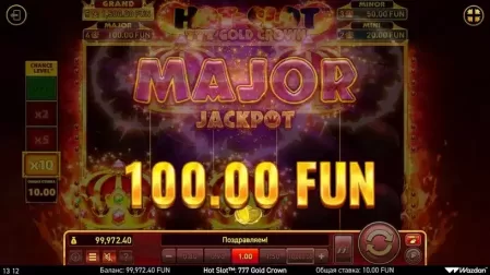 Hot Slot™: 777 Gold Crown slot screenshot 4