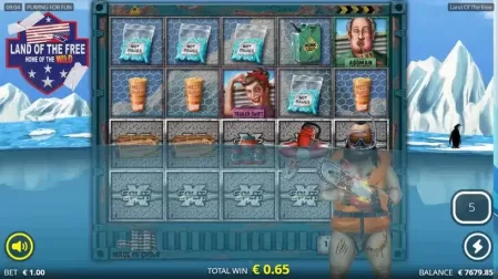 Land of the Free slot screenshot 5