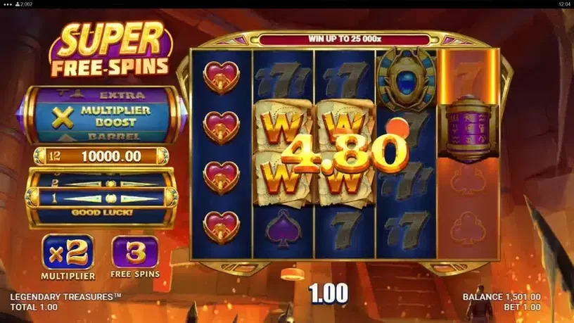 Legendary Treasures slot screenshot 6