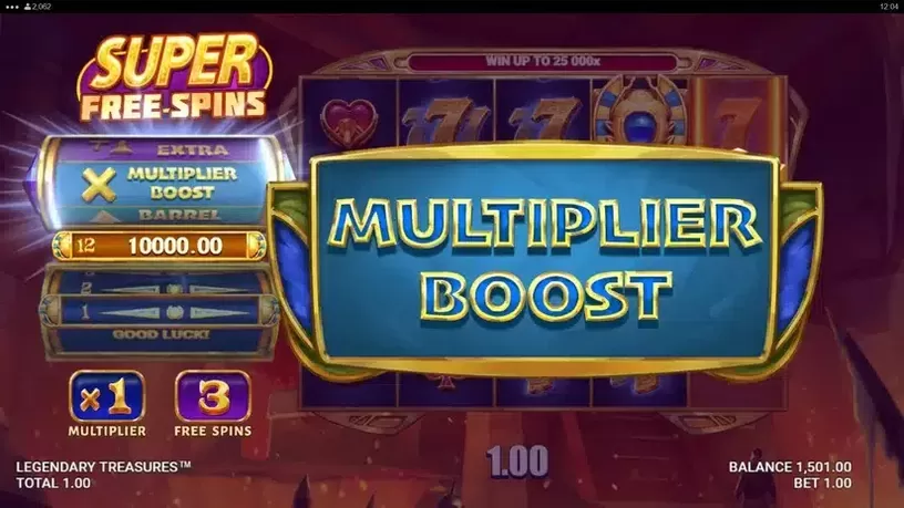 Legendary Treasures slot screenshot 5
