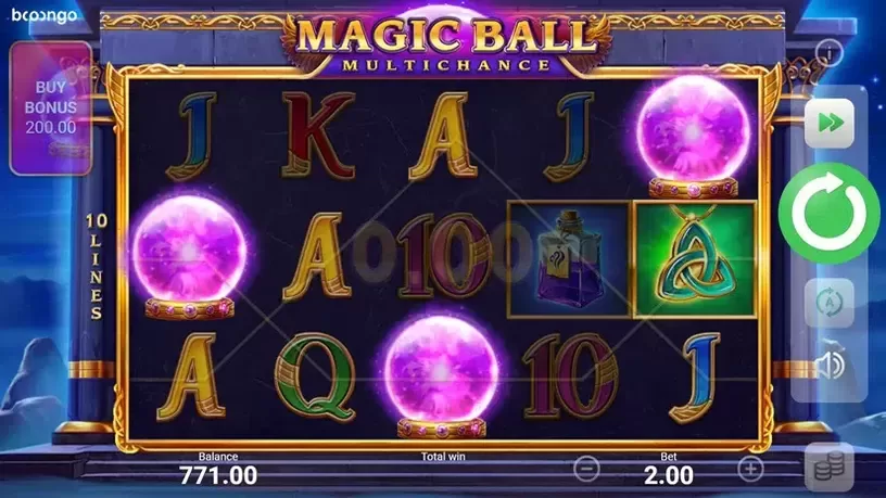 Magic Ball Multichance slot screenshot 3