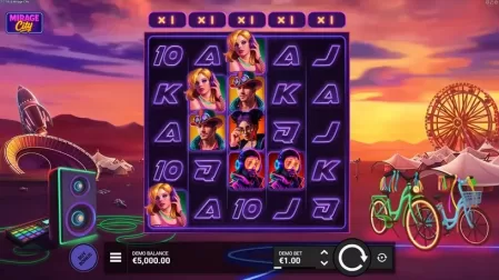 Mirage City slot screenshot 1