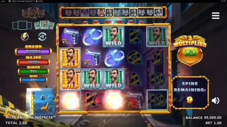 More Unusual Suspects slot screenshot 6