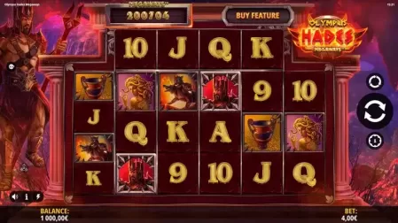 Olympus Hades Megaways slot screenshot 1