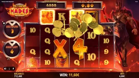 Olympus Hades Megaways slot screenshot 5