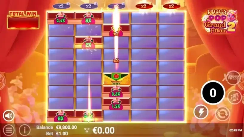 Piggy Pop Grand Affair 2 slot screenshot 