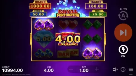 Royal Fortunator: Hold and Win slot screenshot 2