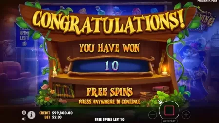 Spellbinding Mystery slot screenshot 4