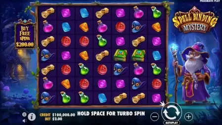 Spellbinding Mystery slot screenshot 1