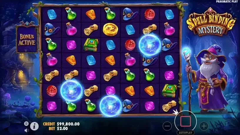Spellbinding Mystery slot screenshot 3