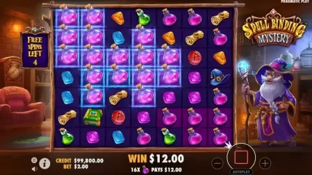 Spellbinding Mystery slot screenshot 6