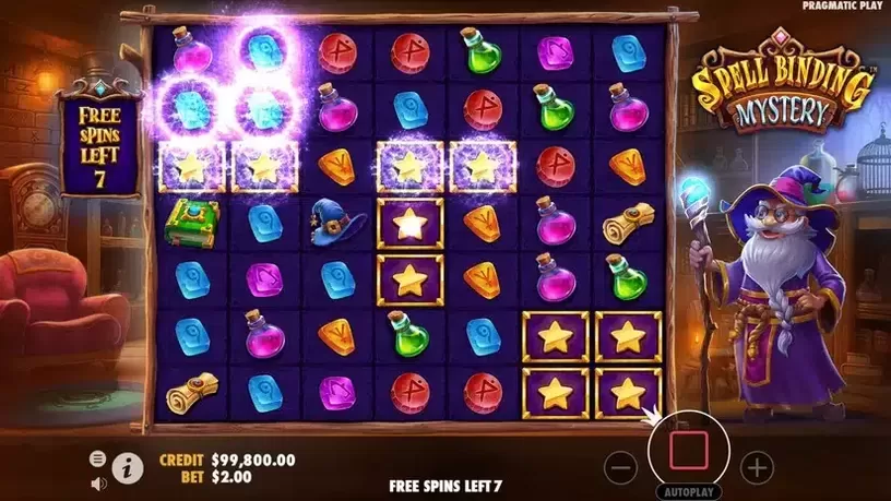 Spellbinding Mystery slot screenshot 5