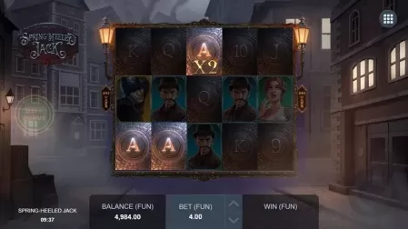 Spring Heeled Jack slot screenshot 2