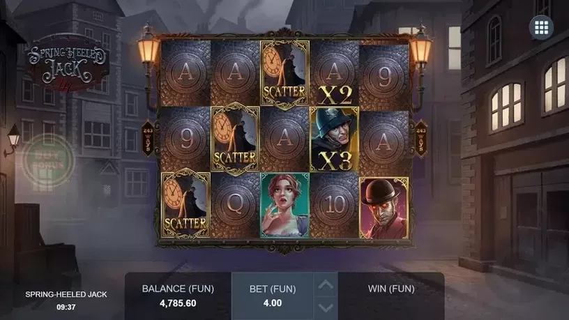 Spring Heeled Jack slot screenshot 3