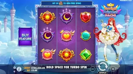 Starlight Princess Pachi slot screenshot 1