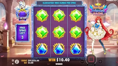 Starlight Princess Pachi slot screenshot 4