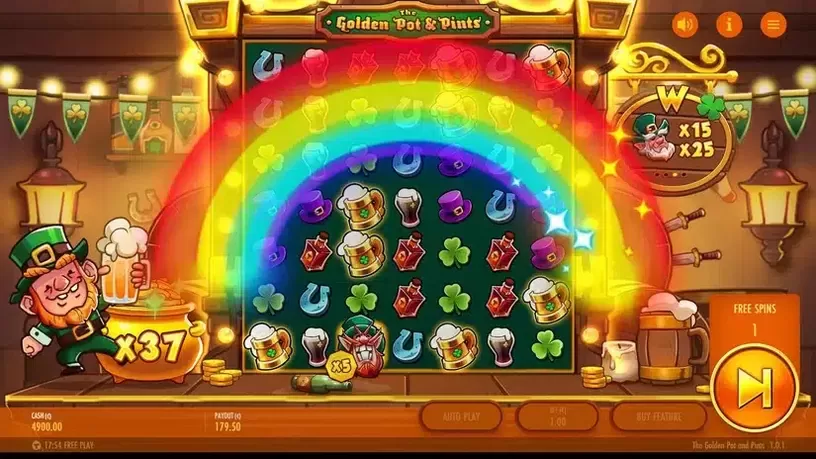 The Golden Pot & Pints slot screenshot 5