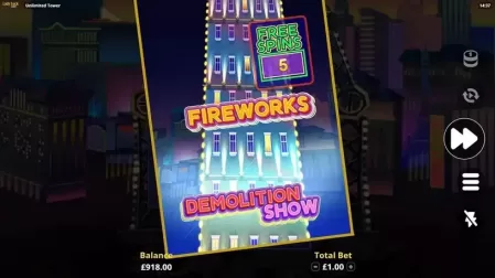 Unlimited Tower slot screenshot 4
