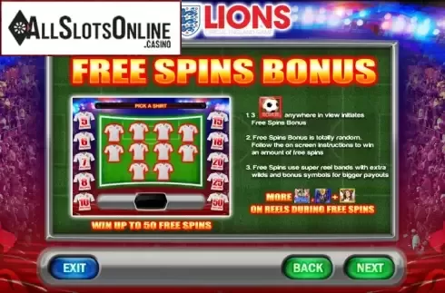 Screen6. 3 Lions from Blueprint