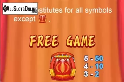 Special symbols screen