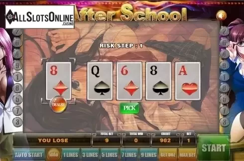 Gamble game 2. After School from GameX
